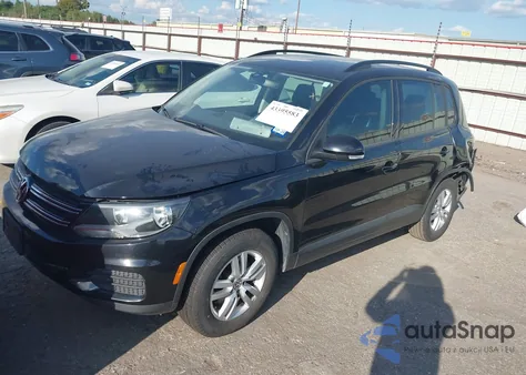 2017 Volkswagen Tiguan z USA, uszkodzony, nr VIN WVGAV7AX2HK000670
